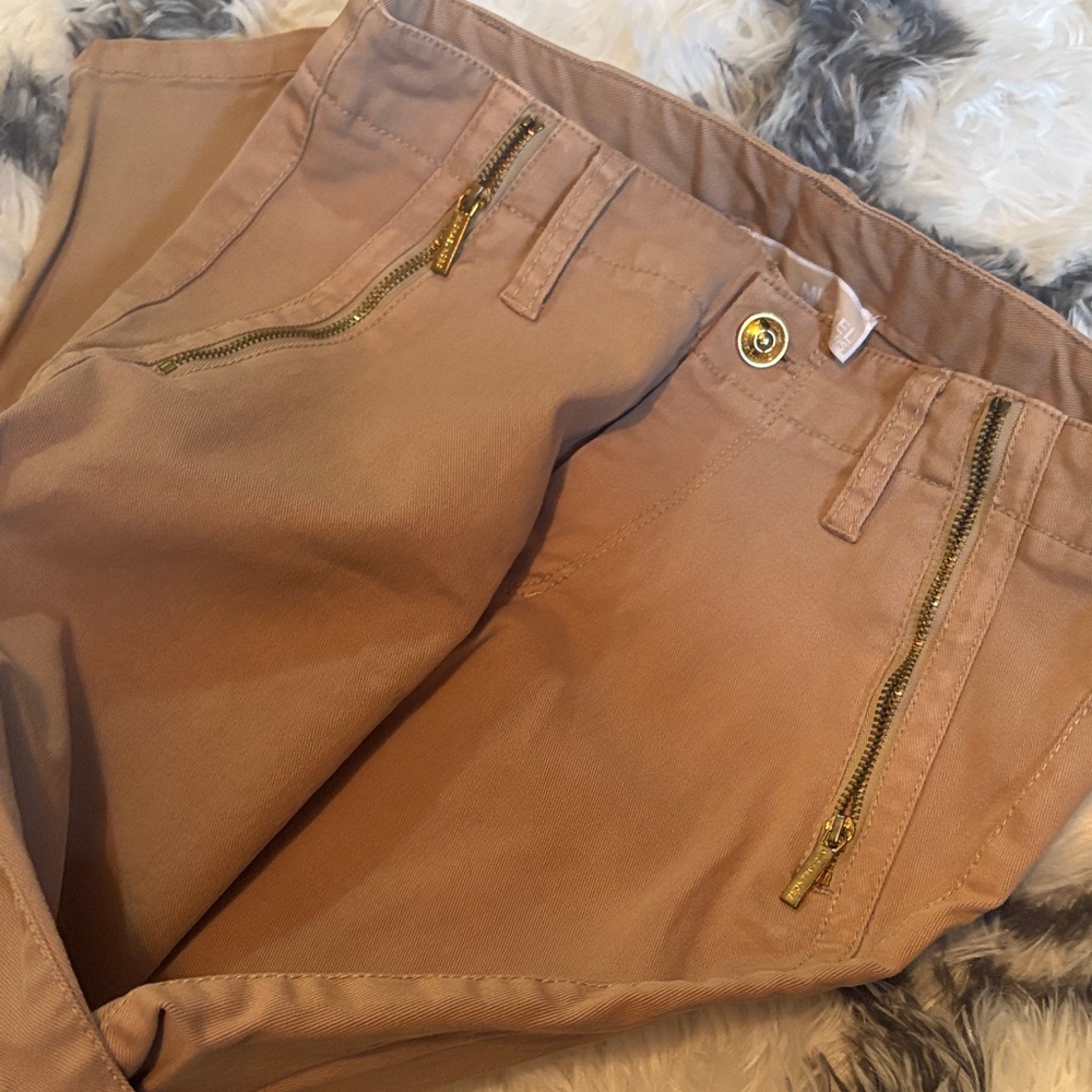 Michael Kors Tan Skinny Pants - Picture 2 of 6